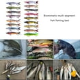 thumbnail image 2 of ZPAQI 3D Artificial Fishing Lures Swimbait Wobblers Multiple Section Jointed Lures, 2 of 20