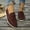 Coffee, variant on YOUYEDIAN Loafers for Women Vintage Soft Pointed Toe Low Heel Fashion Slip On Comfy Flats Casual Solid Color Walking Shoes