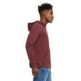 thumbnail image 3 of The Unisex Sponge Fleece Pullover Hooded Sweatshirt - HEATHER MAROON - L, 3 of 4