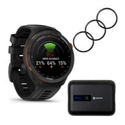 Garmin Approach S70 Premium Watch Bundle with Screen Protectors and Accessory