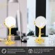 thumbnail image 3 of Decoraciones de pedestal de mineral de hierro exquisitos Decoraciones de bola de cristal Bases de las bolas de cristal, 3 of 5