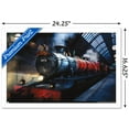 thumbnail image 3 of The Wizarding World: Harry Potter - Hogwarts Express Wall Poster, 14.725" x 22.375" Framed, 3 of 6