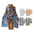 thumbnail image 1 of Shefu Traje De Baño Moda Mujer 3 Piezas Bañador Fiesta Playa, 1 of 8