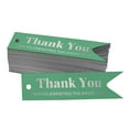 thumbnail image 1 of Inkdotpot Real Silver Foil Thank You For Celebrating The Bride To Be Bridal Shower Tags Favor Hang Paper Tags 50 Pieces, 1 of 6