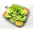 thumbnail image 3 of Small Animal Foraging Mat Fleece Snuffle Pad - Interactive Puzzle Toy for Rabbit, Guinea Pig, Rat, Chinchilla, Hamster, Bird, 3 of 5