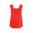 thumbnail image 2 of Weird Fish Womens Chelle Organic Cotton Square Neck Vest Top, 2 of 7