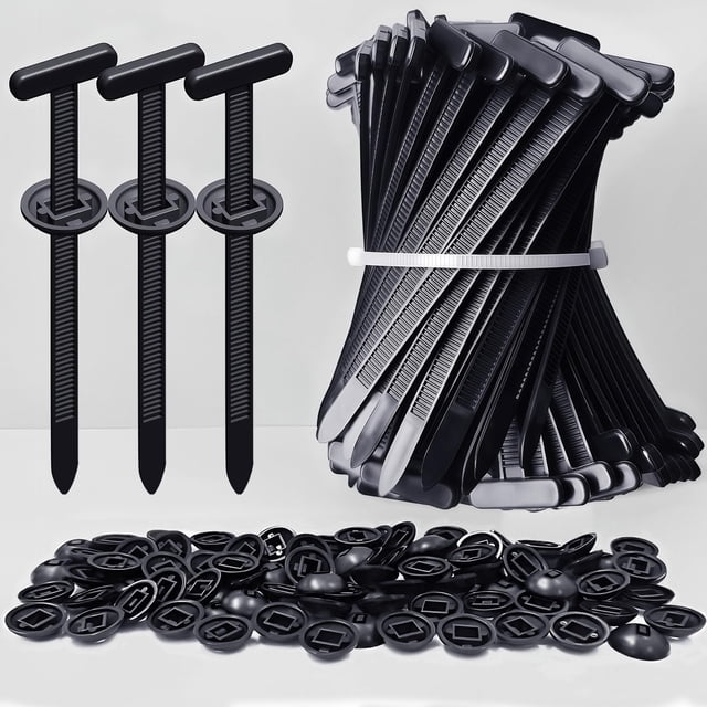 Hebilla De Brida Para Cables Mejorada, Nailon, Universal, Resistente, Con Cierre Automático, Clip De Cremallera Para Coche, Retenedor De Cremallera De Botón Súper Duradero Para Reparación De Automóvil