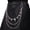 Silver, variant on Pants Chain for Men Women Silver Hip Hop Punk Jeans Chain Key Chain Goth Heavy Rivet Hip Hop Pocket Chains