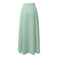 thumbnail image 4 of Women's 2025 Trendy Straight Skirt High Waist Casual Midi Skirt for Daily Wear Outing Summer Flowy Comfort, 4 of 4