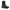 BLACK-LEATHER, variant on BURUDANI Men's Military Tactical Work Boots Side Zipper Leather Motorcycle Combat Boots