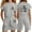 Glisme277-Grey, variant on Glisme Casual Girls Clothing Set Letter Print Casual Loose Short Sleeve Outfit Size 4 Years Black Outfits Set For Girl