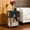 Black, variant on LEDREM Multifunctional 3 Tiers Nightstand, Slim Sofa Side Table with Built-in Power Hub, 6.5ft Extension Cord, Sturdy Metal Frame Compact Storage Furnishing for Small Narrow Space