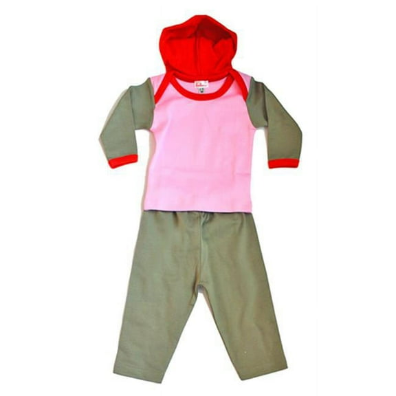 Girl Hoodie Set 6-12 Months