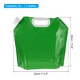 thumbnail image 2 of Unique Bargains 5L Collapsible Water Container Bag Plastic Storage Jug 6 Pack Green, 2 of 7