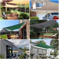 thumbnail image 5 of Rectangular Shade Sail, 3.6x3.6m, Waterproof, Anti-uv, Waterproof And Breathable, Dark Green, 5 of 5
