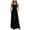 Black, variant on Wycnly Jumpsuits for Women Dressy Party Sexy Elastic Waist off Shoulder Long Jumpsuits Overalls with Pocket Summer Sleeveless Tube Top Solid Maxi Formal Rompers Black m