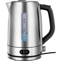 WAA Electric Kettle 1.7L 1500W Stainless Steel,Temp Adjustment,Keep Warm Auto Shut-Off for Coffee Tea