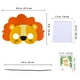 thumbnail image 5 of Kit de manualidades Winlyn Jungle Animal Mascarillas de espuma DIY, 27 juegos para niños, 5 of 9