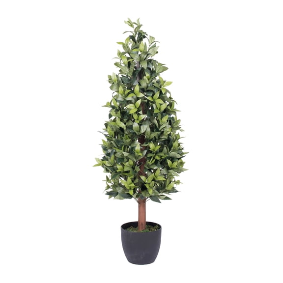 Vickerman 4' Artificial Bay Tree in Pot.