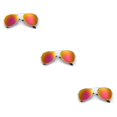 thumbnail image 1 of Jumpingount Gafas de sol clásicas individuales de alto rango diferentes cómodas mano de obra fina gafas redondas de nuevo estilo dorado + rojo Type1 NO1, 1 of 6