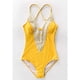 thumbnail image 3 of Conjuntos de bikini de encaje vintage para mujer a la moda, traje de baño de playa, 3 of 5