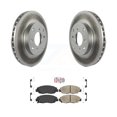 thumbnail image 1 of Transit Auto Front Coated Disc Brake Rotors and Ceramic Pads Kit for Car 1998-2002 Honda Accord Sedan with 2.3L KGA-104703, 1 of 11