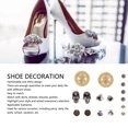 thumbnail image 4 of Decoración elegante del zapato metal de la decoración del zapato 16PCS para el partido ANGGREK Otros, 4 of 8