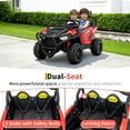 thumbnail image 4 of Historyli Electric UTV Car-24V 2 Seater with Remote Control-4-Wheeler Suspension,Soft Start,3 Speeds,Led Lights,Bluetooth,Ride on Truck for 2-8 Years, 4 of 7