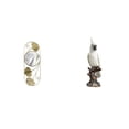 thumbnail image 1 of Espejo de pared,Espejo decorativo nórdico para colgar en la pared,Figura de escritorio,Figura de loro para escritorio,oficina,decoración del hogar,Estatua de pájaro de resina,regalo de, 1 of 8