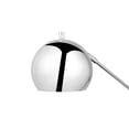 thumbnail image 4 of Posh Living Ameya Table Lamp 5ft Power Cord Marble Stone Base Chrome, 4 of 9