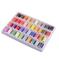thumbnail image 4 of Hilos de bordar DIY artesanía hilo de coser Kit principiantes poliéster máquina de mano cordón de coser 40 colores Inevent HA1136-00B, 4 of 6