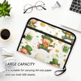 thumbnail image 6 of WOBOGO St Patricks Pattern with Leprechauns and Green Beer Mugs Expanding File Folder Letter Size Accordion Filing Organizer 13 Pocket Separate Organ Pocket, 6 of 7