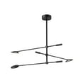 thumbnail image 2 of CH90132-BK-Kuzco Lighting-Rotaire - 21W 3 LED Chandelier-13 Inches Tall and 32.5 Inches Wide, 2 of 4
