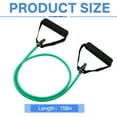 thumbnail image 2 of BESTSKY 5Pcs Stretch Bands for Exercise,0.24"*0.35"*46.46" Elasticity Stable Long Resistance Bands,1.16Lb Tpe Stretch Band,Green, 2 of 7