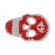 thumbnail image 3 of Parches de hierro con patrón de calavera roja, bricolaje, fabricación de diamantes de imitación, parches prácticos decorativos, costura para sombreros y bolsas, 3 of 12