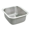 thumbnail image 2 of Houzer Club 17 in Stainless Steel Undermount 8 in Deep Single Bowl Bar Sink with Strainer - MS-1708-1, 2 of 8