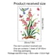thumbnail image 5 of Calcomanías de plantas y flores Injueey PVC Mural de fondo Decoración de sala de estar, 5 of 6