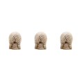 thumbnail image 1 of Wosthever Decoración de fiesta blanca Debe tener luces de calavera brillantes de Halloween Decoración de fiesta Decoraciones Estatua de cabeza Type1 NO1, 1 of 6