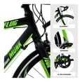 thumbnail image 3 of Bicicleta De Ruta Monk Flug Rodada 700 Negro verde, 3 of 5