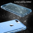 thumbnail image 3 of JETech Glitter Case for iPhone 8 Plus/7 Plus, 5.5-Inch, Bling Sparkle Shockproof Phone Bumper Cover, Cute Sparkly for Women and Girls (Blue), 3 of 7