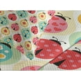 thumbnail image 4 of Ambesonne Retro Quilted Bedspread Set 3 Pcs, Ladybugs Retro Cartoon, King Size, Multicolor, 4 of 5