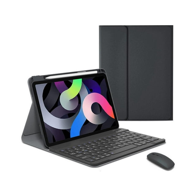 Keyboard Case with Wireless Mouse Combo for Xiaomi Pad 6 / Pad 6 Pro 11 Inch 2023, Smart Folio Cover with Magnetic Detachable Wireless Keyboard and Mice
