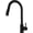 Black, variant on Black Kitchen Faucet Two Function Single Handle Pull Out Mixer Hot and Cold Water Tap Deck Mounted Stream Sprayer Head