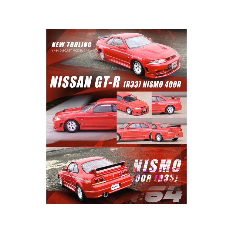 Nissan Skyline GT-R R33 (Nismo 400R) 1:64 scale diecast model car