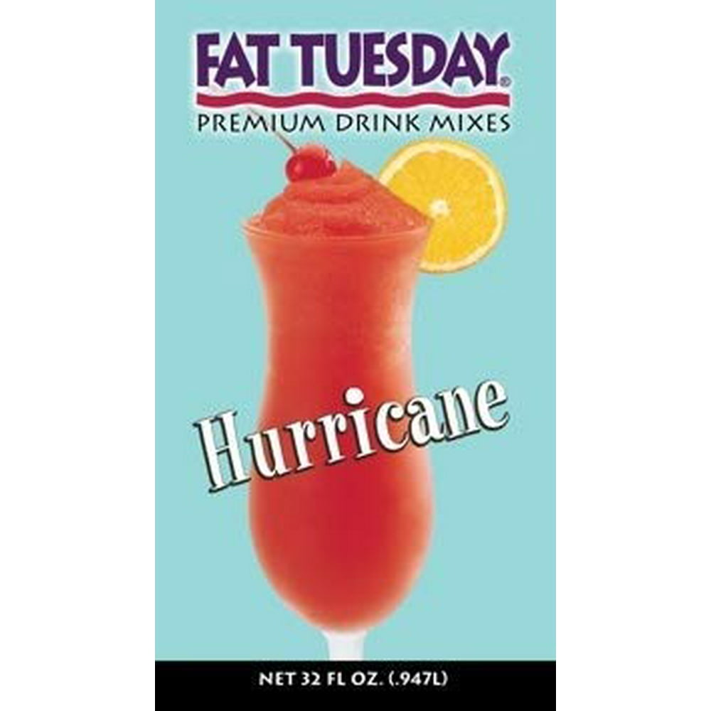 Fat Tuesday Drink Mix Hurricane Daiquiri 32OZ Sold Each