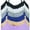 6 Pack: Assorted Bra Tops, variant on Girls Seamless Training Bras, Pack of 6, Nylon Spandex Blend, Pull-On Closure, No Underwire