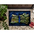 thumbnail image 3 of Carolines Treasures MW1218JMAT Asperagus Blew Door Mat Indoor Rug or Outdoor Welcome Mat 24x36 Doormat  24H X 36W, 3 of 4