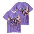 thumbnail image 1 of T-shirts Mode Garçons Filles Enfants Impression Dessin Animé Fête des Ufs Manches Courtes, 1 of 2