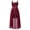 Burgundy, variant on YONGHS Kids Girls Glitter Dress Evening Ball Party Gown 6-16 Burgundy 16