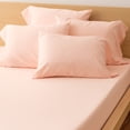 thumbnail image 3 of Dawn Simplicity Sheet Sets, 2-Pack | Fits Full-Size Beds | 2 Fitted Sheets & 4 Pillowcases | Pink | Soft Microfiber | Durable, Easy Care, 3 of 6